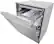 Alt View 21. LG - 24" Top Control Built-In Dishwasher with TrueSteam and Third Rack - Stainless Steel.