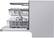 Alt View 30. LG - 24" Top Control Built-In Dishwasher with TrueSteam and Third Rack - Stainless Steel.