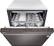 Alt View 17. LG - 24" Top Control Built-In Dishwasher with TrueSteam and Third Rack - Black Stainless Steel.
