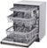 Alt View Zoom 20. LG - 24" Top Control Built-In Dishwasher with TrueSteam and Third Rack - Black stainless steel.