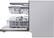 Alt View 28. LG - 24" Top Control Built-In Dishwasher with Stainless Steel Tub - Black Stainless Steel.