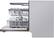 Alt View 29. LG - 24" Top Control Built-In Dishwasher with Stainless Steel Tub - Black Stainless Steel.