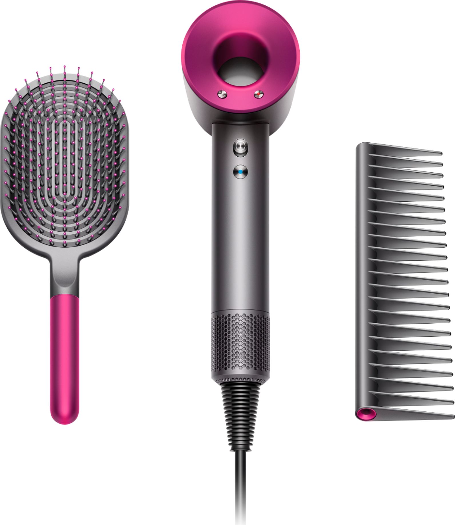 Soldat ubrugt Standard Dyson Supersonic Limited Edition Hair Dryer Fuchsia/Iron 324378-01 - Best  Buy