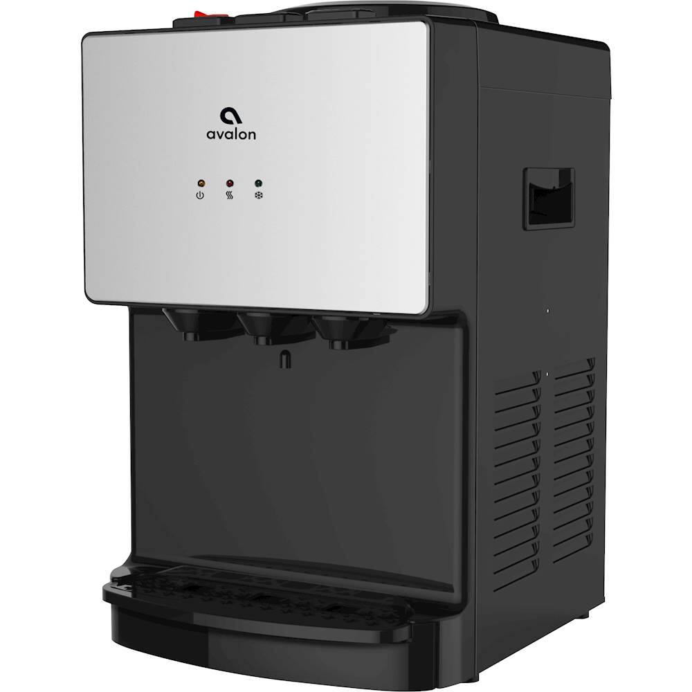 Left. Avalon - A11 Top Loading Bottled Water Cooler - Gray.