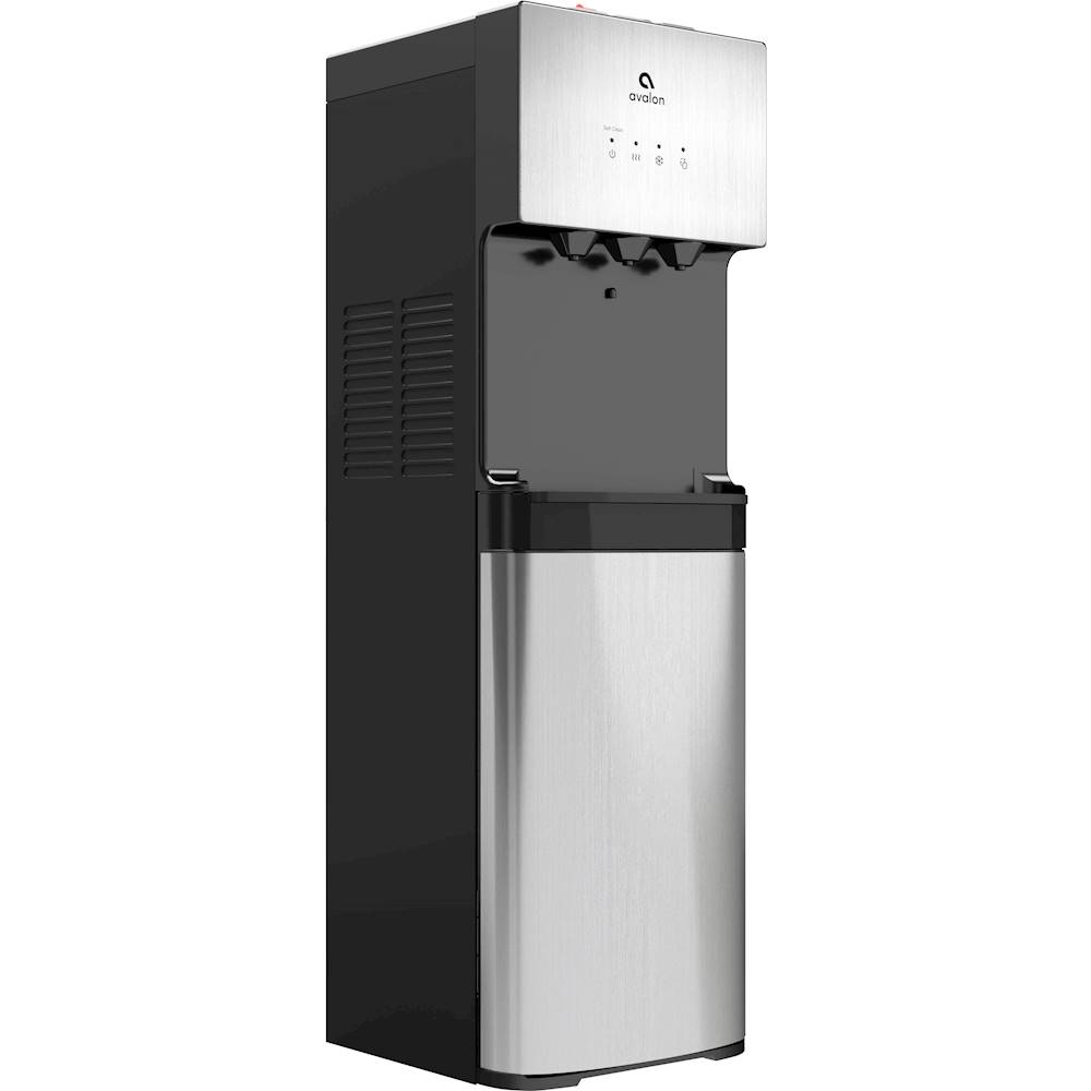 Angle View: Avalon - A3 Bottom Loading Bottled Water Cooler - Gray