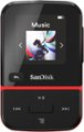 Front Zoom. SanDisk - Clip Sport Go 16GB* MP3 Player - Red.