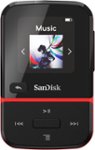 Front Zoom. SanDisk - Clip Sport Go 16GB* MP3 Player - Red.