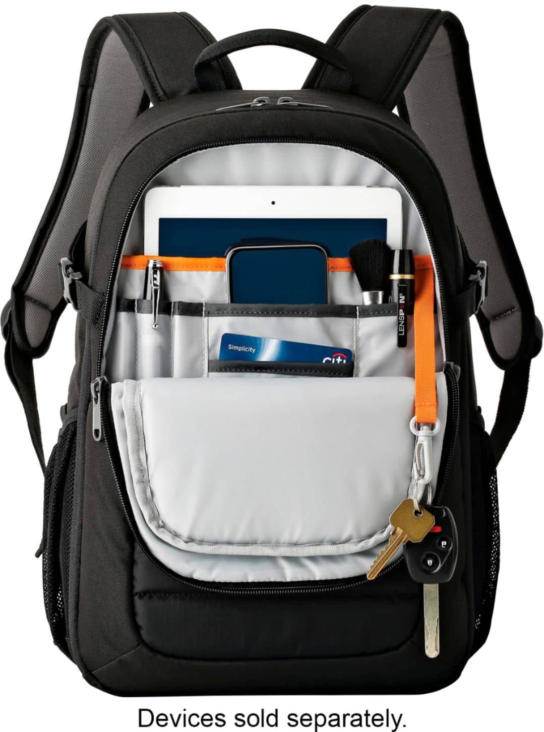 Alt View 13. Lowepro - Tahoe BP 150 Camera Backpack-Charcoal - Gray.