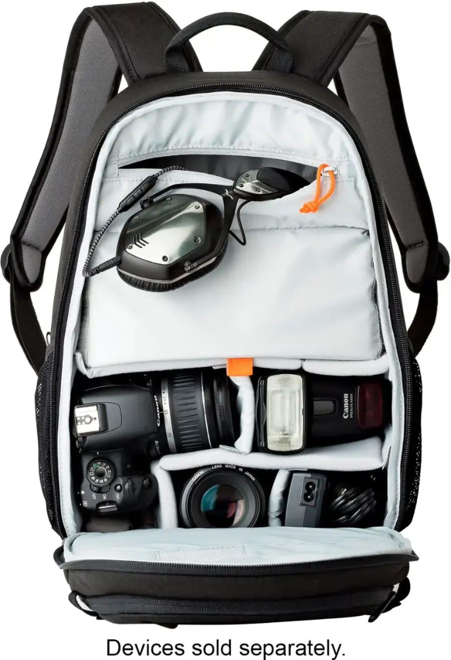 Alt View 15. Lowepro - Tahoe BP 150 Camera Backpack-Charcoal - Gray.