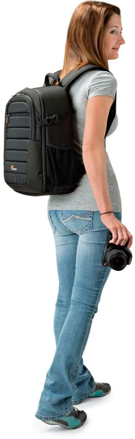 Alt View 16. Lowepro - Tahoe BP 150 Camera Backpack-Charcoal - Gray.