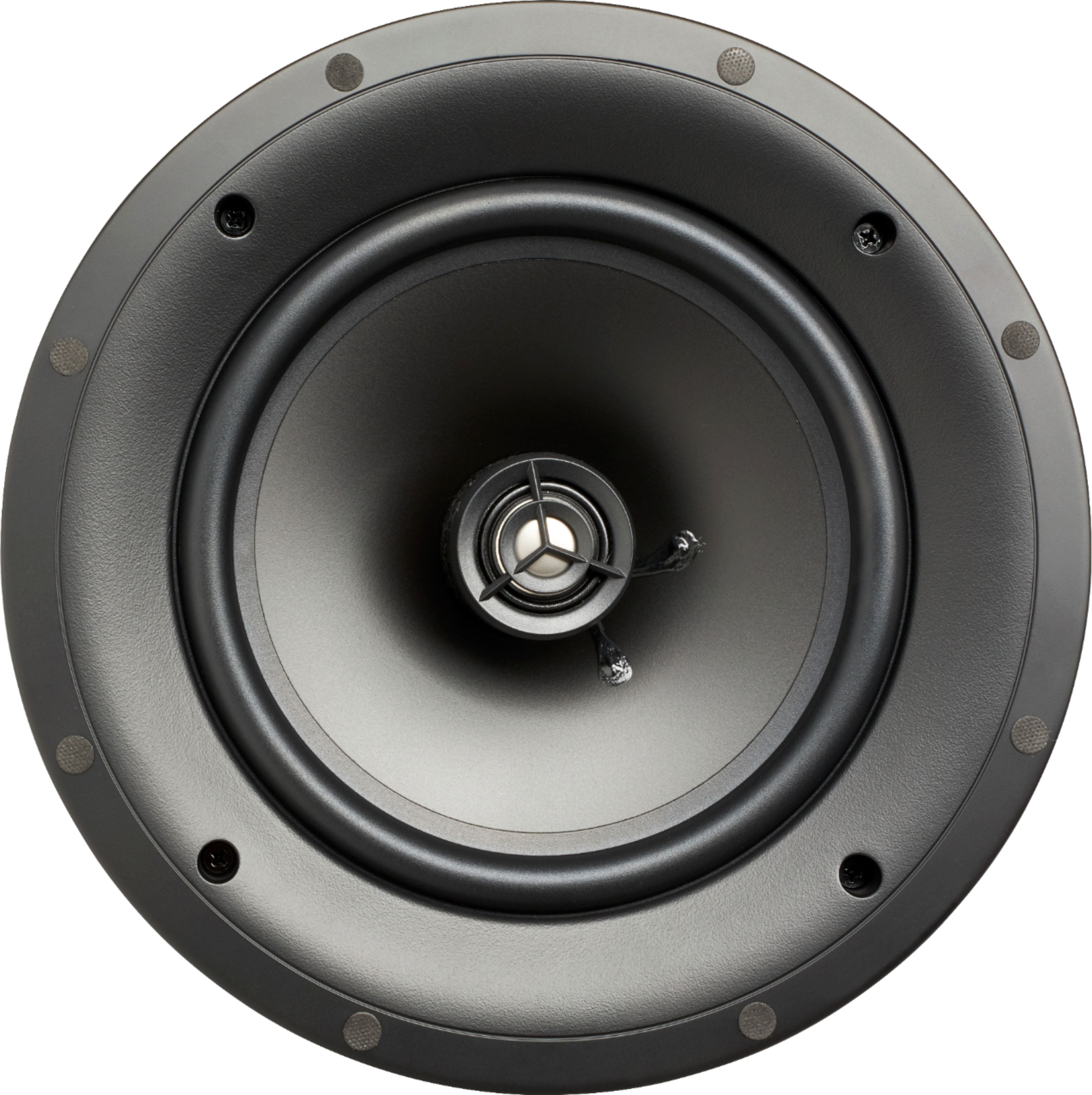 MartinLogan - Installer 8" 60-Watt Passive 2-Way In-Ceiling Speaker (Each) - White - Front_Zoom