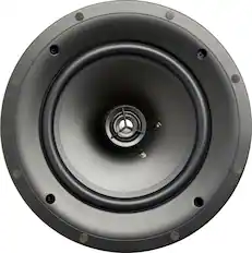 Front. MartinLogan - Installer 8" 60-Watt Passive 2-Way In-Ceiling Speaker (Each) - White.
