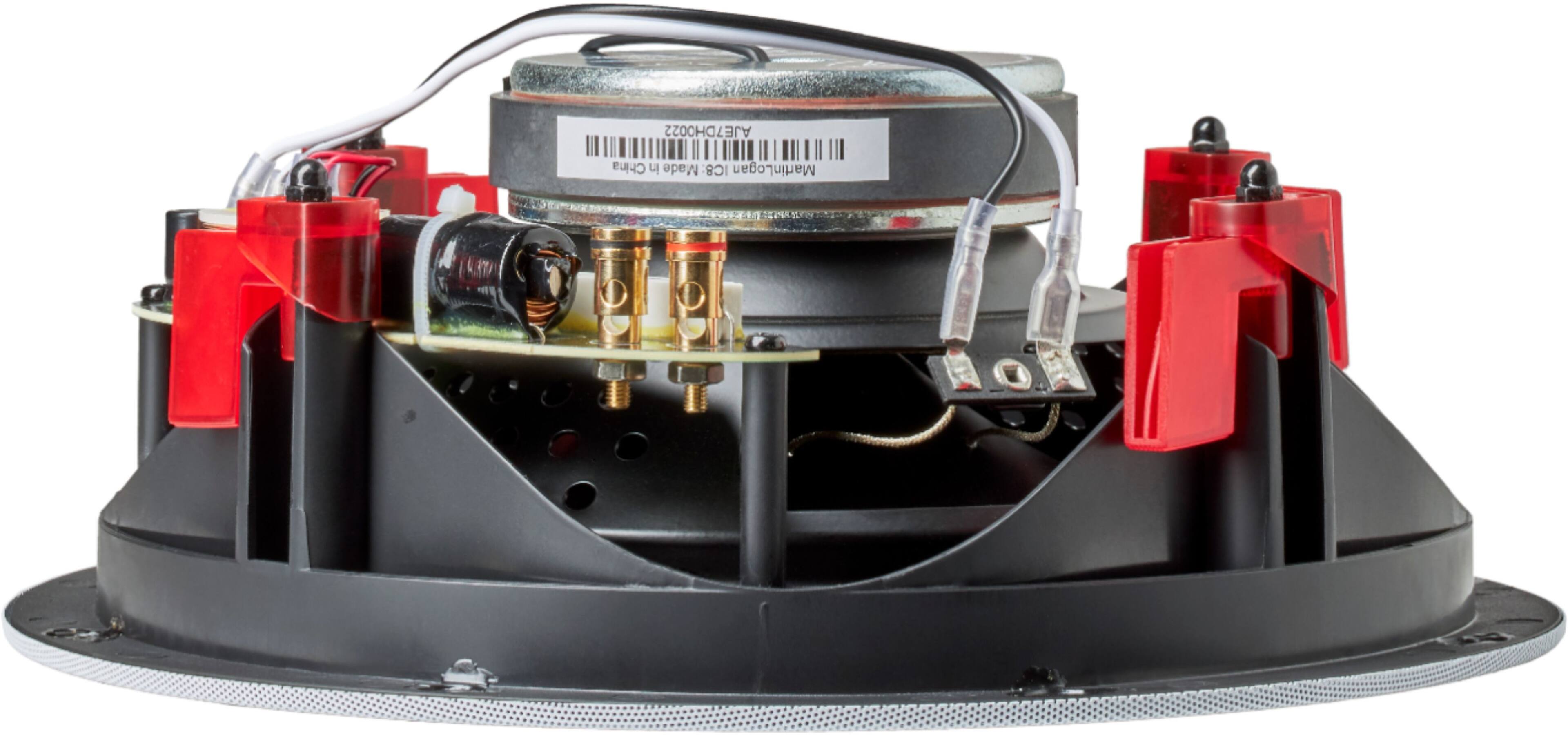 Alt View 18. MartinLogan - Installer 8" 60-Watt Passive 2-Way In-Ceiling Speaker (Each) - White.