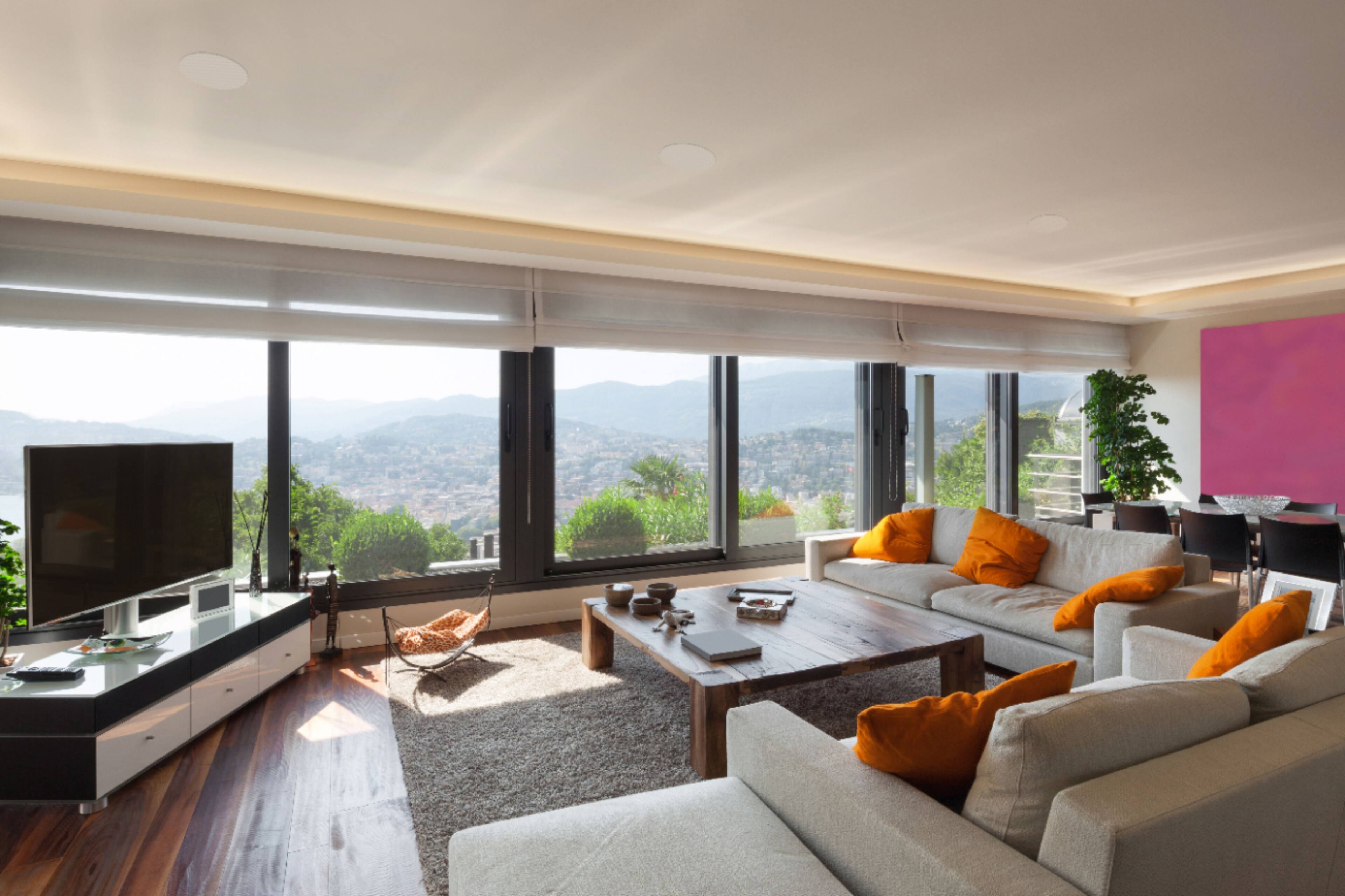 Alt View 19. MartinLogan - Installer 8" 60-Watt Passive 2-Way In-Ceiling Speaker (Each) - White.