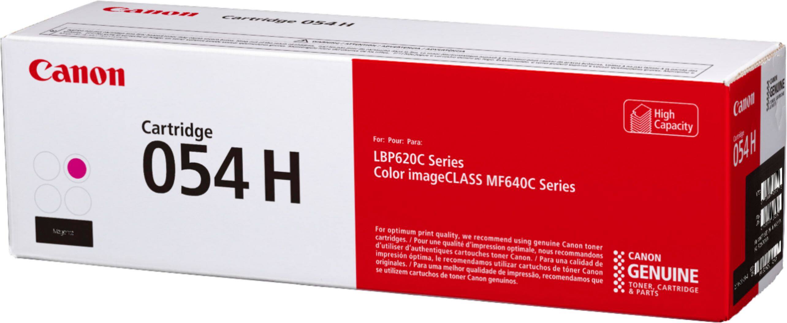 Alt View 11. Canon - 054 H XL High-Yield Toner Cartridge - Magenta.