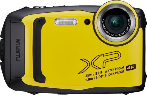 Fujifilm - FinePix XP140 16.4-Megapixel Waterproof Digital Camera - Yellow