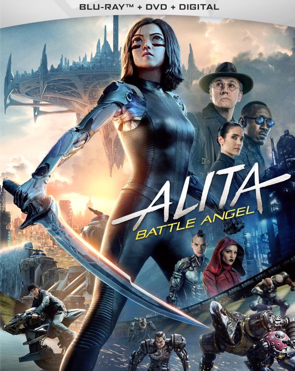  Alita: Battle Angel [Includes Digital Copy] [Blu-ray/DVD] [2019]