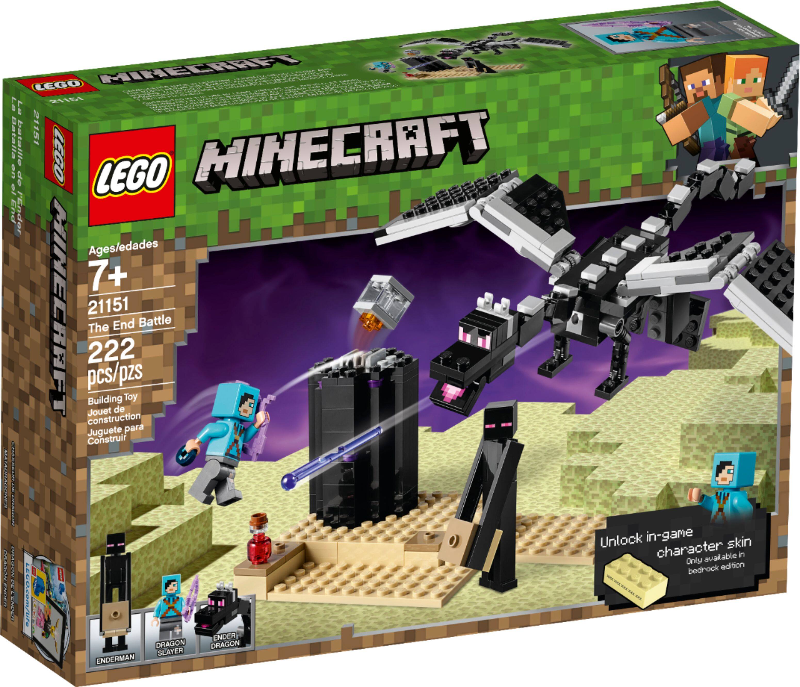 Best Buy: LEGO Minecraft The End Battle 21151 6251778