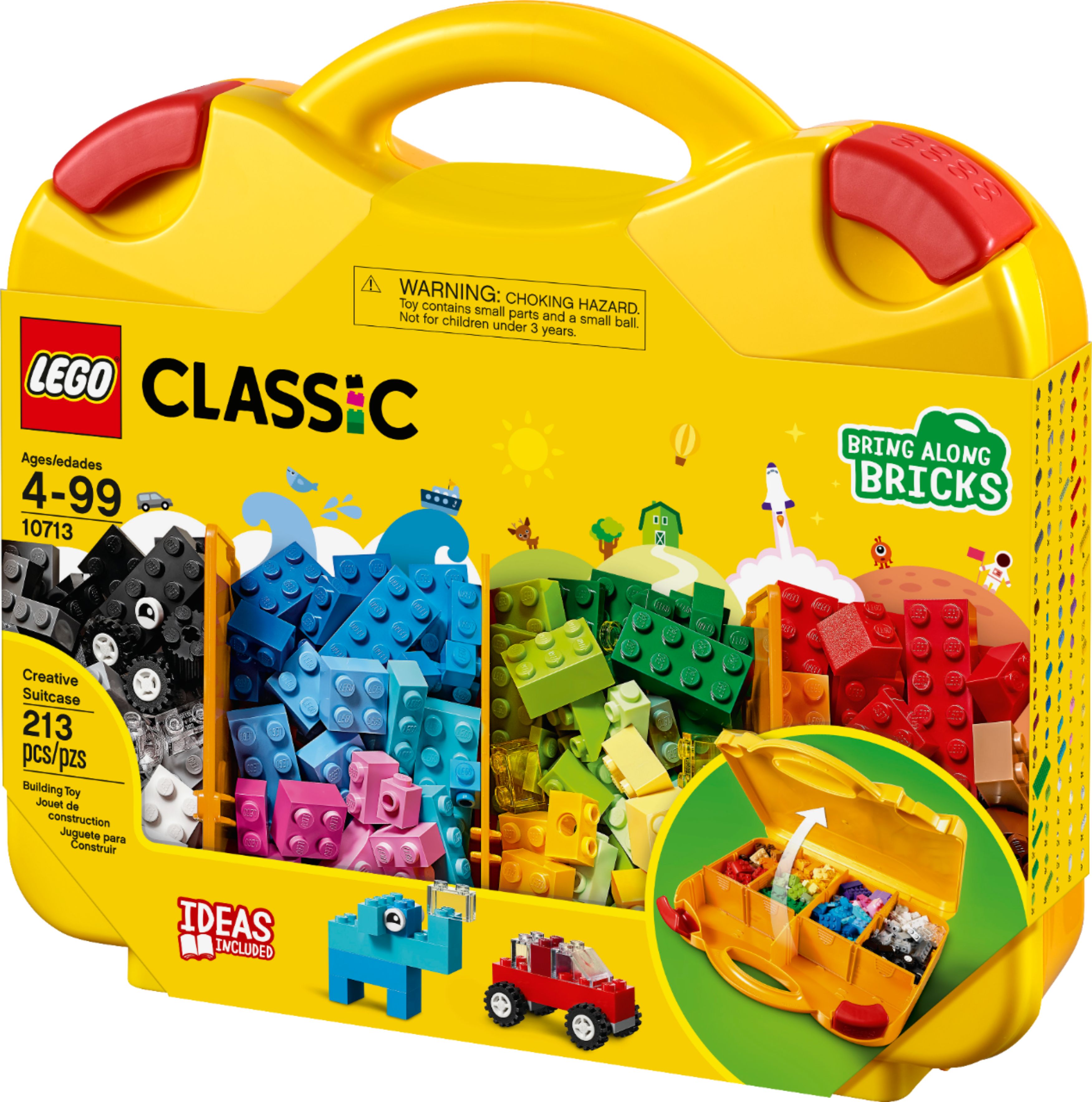 lego classic 10713 creative suitcase