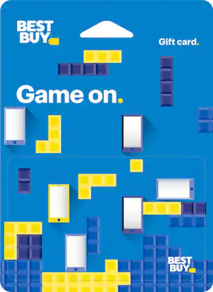 Best Buy Gift Card. Game on. Best Buy.
