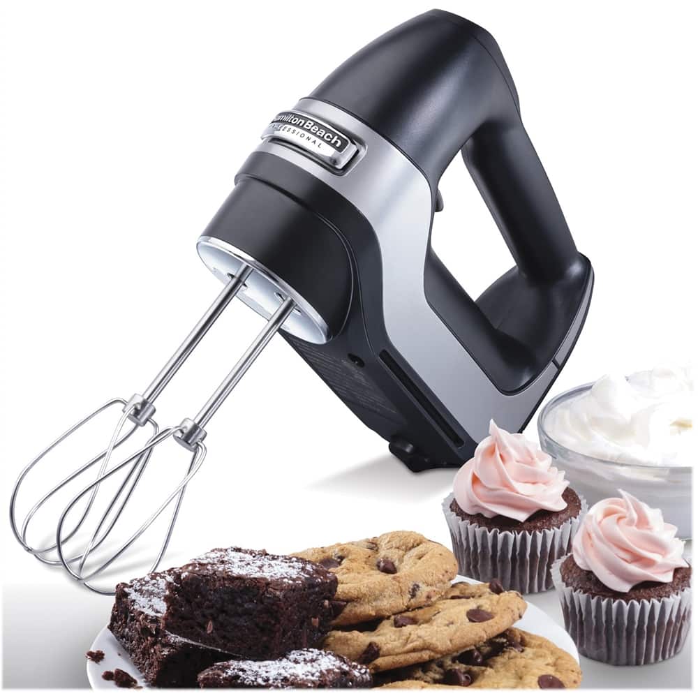 Alt View 16. Hamilton Beach - 62651 Professional 5-Speed Hand Mixer - Black.