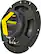 Alt View 12. KICKER - CS Series 6-3/4" 2-Way Car Speakers with Polypropylene Cones (Pair) - Yellow/Black.