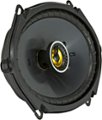 Angle Zoom. KICKER - CS Series 6" x 8" 2-Way Car Speakers with Polypropylene Cones (Pair) - Yellow/Black.