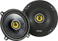 Front Zoom. KICKER - CS Series 5-1/4" 2-Way Car Speakers with Polypropylene Cones (Pair) - Yellow/Black.