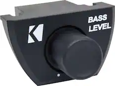 Front. KICKER - Remote - Black.