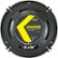 Alt View Zoom 11. KICKER - CS Series 6-1/2" 2-Way Car Speakers with Polypropylene Cones (Pair) - Yellow/Black.