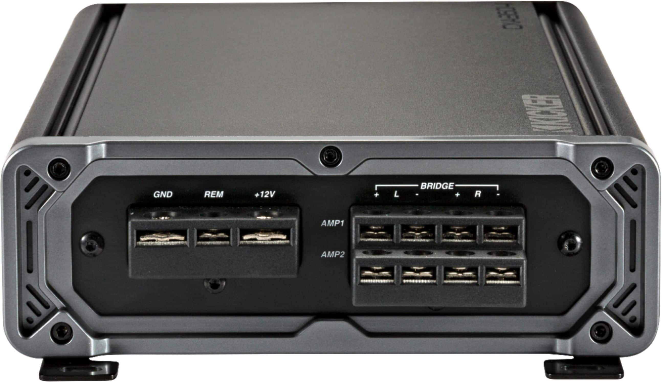 Alt View 15. KICKER - CX 360W Class AB Bridgeable Multichannel Amplifier with Variable Crossovers - Black.