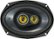 Front Zoom. KICKER - CS Series 6" x 9" 3-Way Car Speakers with Polypropylene Cones (Pair) - Yellow/Black.