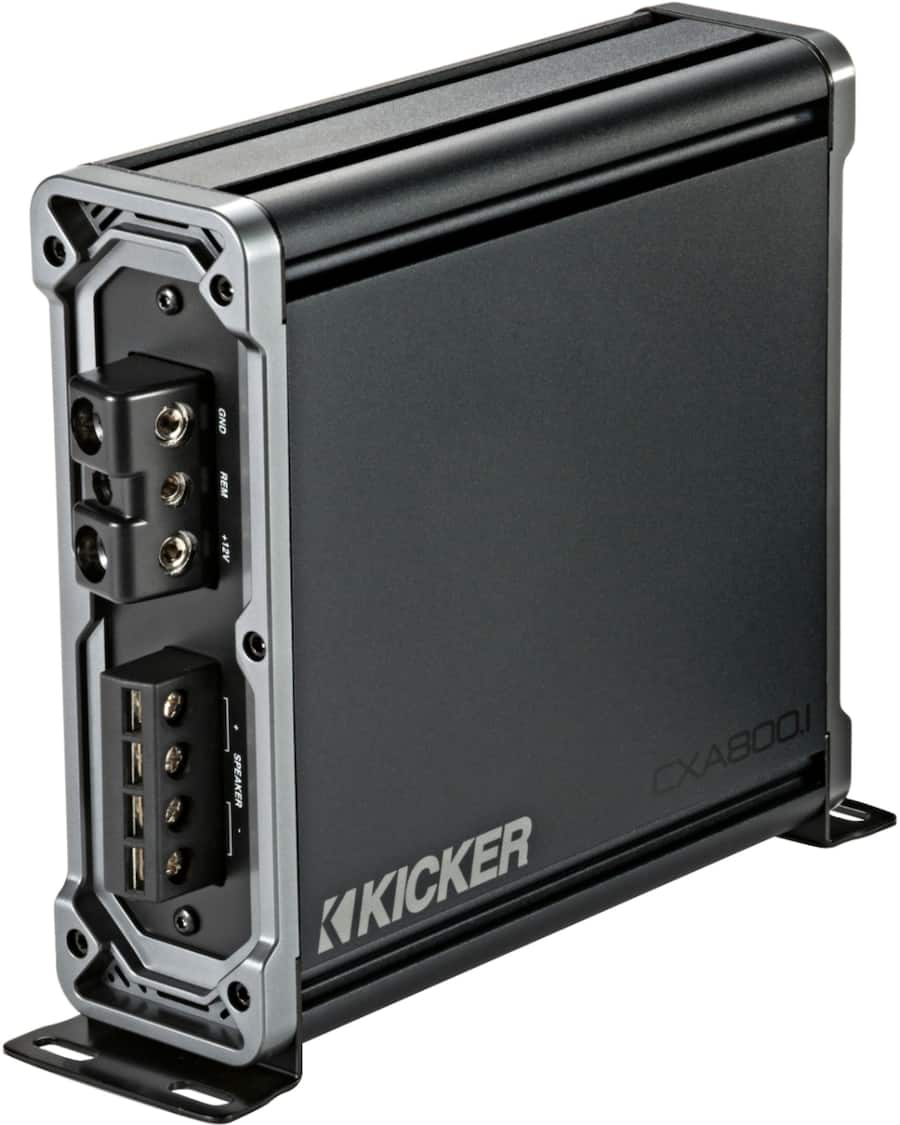 Kicker CXA8001, CX Series Mono Class D Car Subwoofer Amplifier