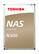 Front. Toshiba - N300 4TB Internal SATA NAS Hard Drive for Desktops - Black.