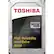 Alt View 14. Toshiba - N300 4TB Internal SATA NAS Hard Drive for Desktops - Black.