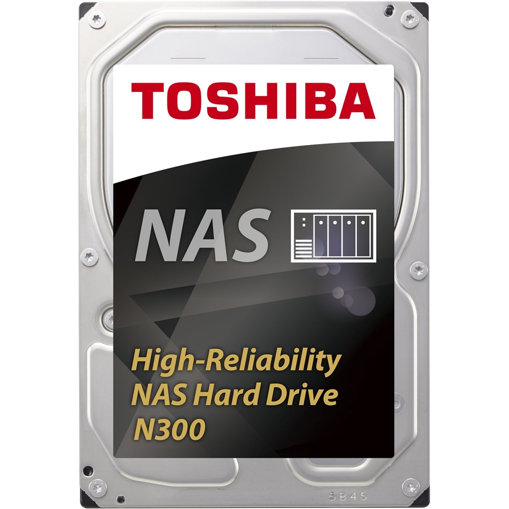 Toshiba N300 NAS - disque dur - 4 To - SATA 6Gb/s (HDWG440EZSTA)