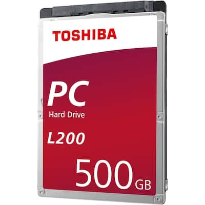 Toshiba - 500GB Internal SATA Hard Drive for Laptops with Tunnel Magneto-resistive Recording (TMR) Head Technology