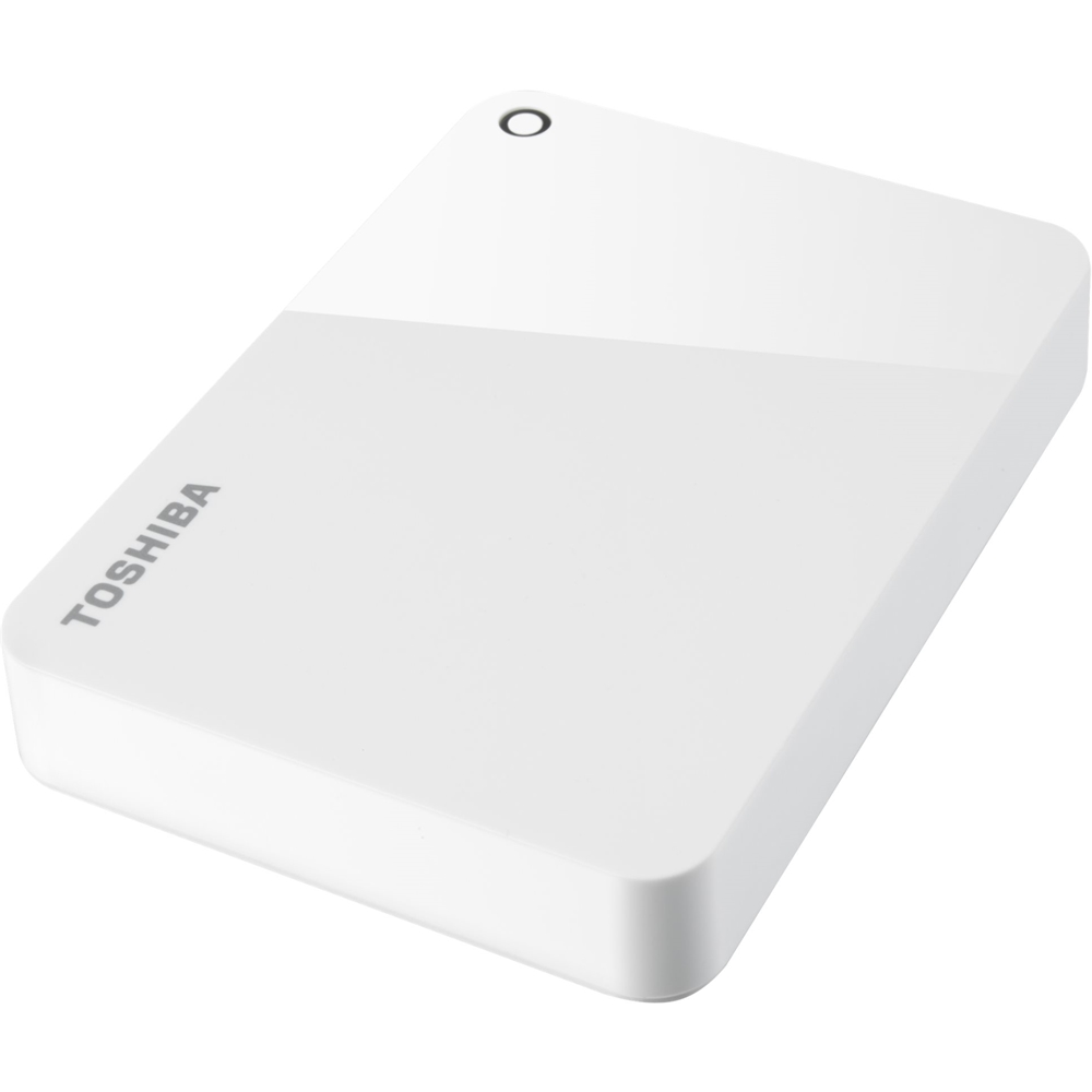 Best Buy: Toshiba Canvio Advance 4TB External USB 3.0 Portable Hard Drive  White HDTC940XW3CA