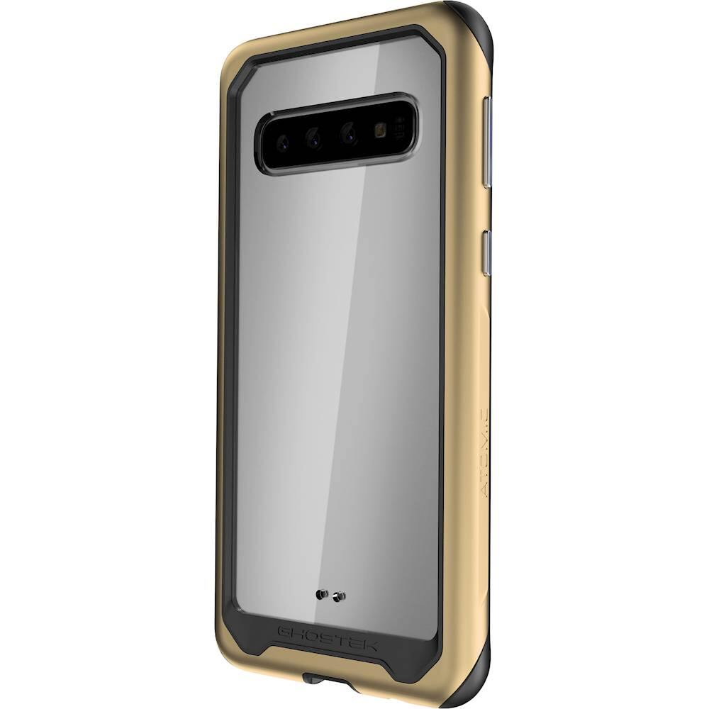 Left. Ghostek - Atomic Slim² Case for Samsung Galaxy S10+ - Gold.