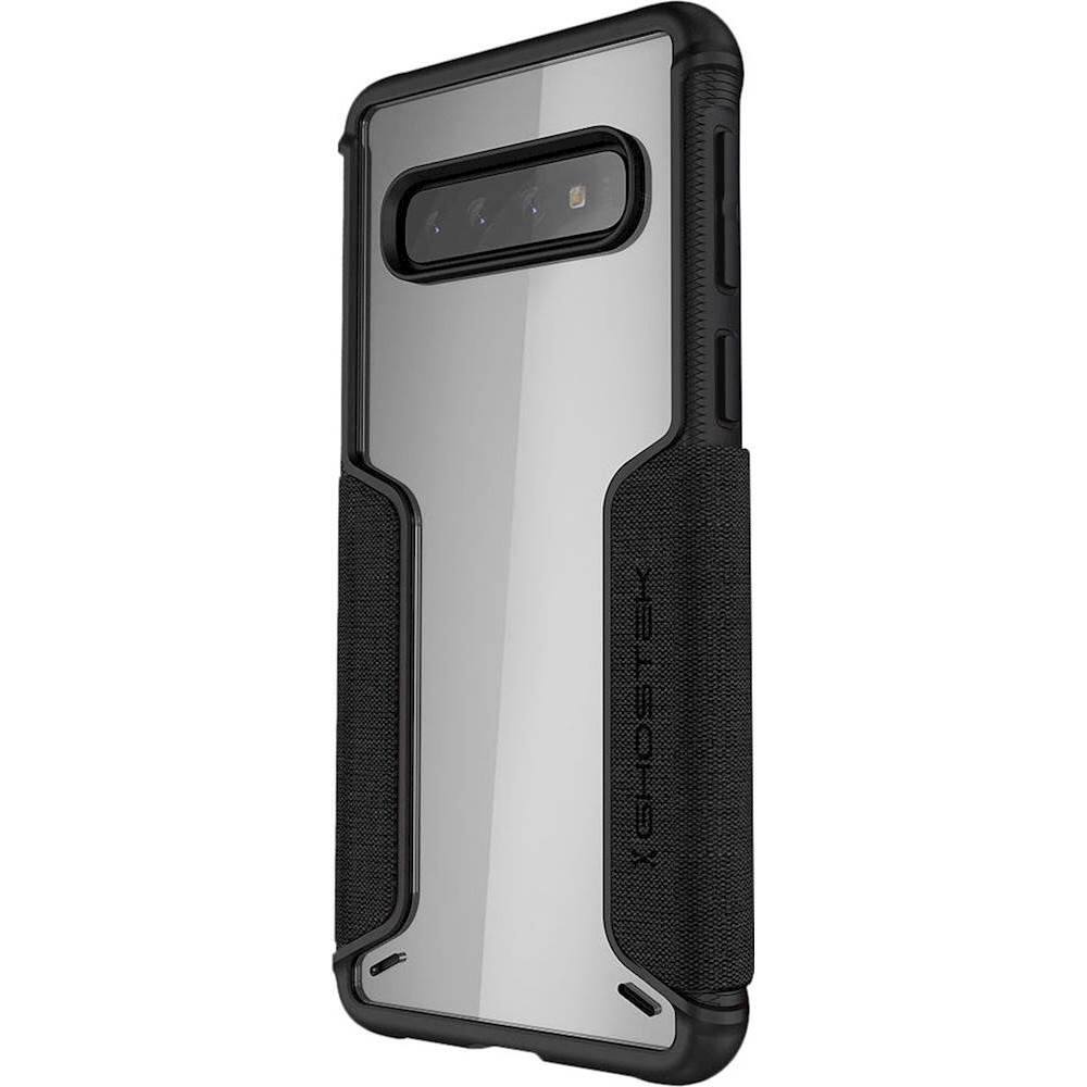 Front. Ghostek - Exec³ Case for Samsung Galaxy S10 - Black.