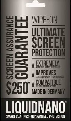 LiquidNano - Nano Coating Screen Protector for Most Cell Phones