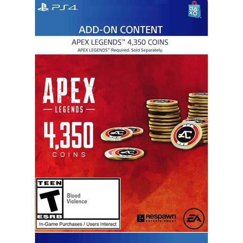  Apex Legends 4,350 Coins - PlayStation 4