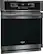 Angle. Frigidaire - Gallery 27" Built-In Single Electric True Convection Wall Oven - Black Stainless Steel.