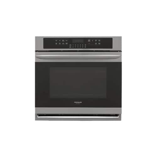 Frigidaire Gallery Series 27 Built In Single Electric Convection Wall Oven Black Stainless Steel Fgew2766ud Best Buy