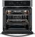 Alt View 13. Frigidaire - Gallery 27" Built-In Single Electric True Convection Wall Oven - Black Stainless Steel.