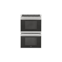 Frigidaire - Gallery Series 27" Built-In Double Electric Convection Wall Oven - Stainless steel - Front_Zoom