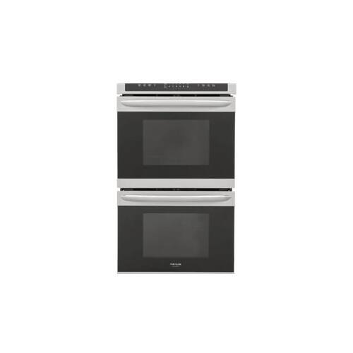 Frigidaire Gallery Series 27 Built In Double Electric Convection Wall Oven Stainless Steel Fget2766uf Best Buy