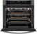 Alt View 23. Frigidaire - Gallery Series 30" Built-In Single Electric Convection Wall Oven - Black Stainless Steel.