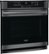 Left. Frigidaire - Gallery Series 30" Built-In Single Electric Convection Wall Oven - Black Stainless Steel.