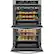 Alt View 14. Frigidaire - Gallery Series 30" Built-In Double Electric Convection Wall Oven - Stainless Steel.